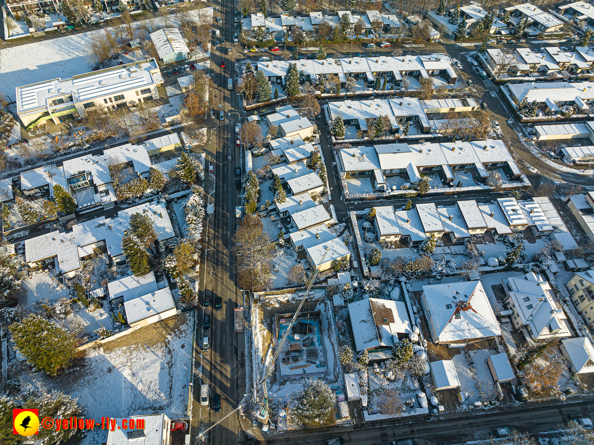 13.12.2022 - Baustelle Niederalmstraße 16 in Neuperlach